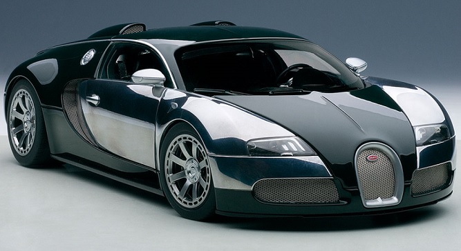 AutoArt 1/18 Bugatti Veyron L EDT Cent Racing Green